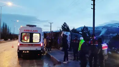 Antalya Yolunda Dehşet: Yolcu Otobüsü Gizli Buzlanmada Devrildi!