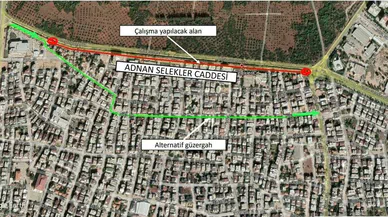 Bu cadde beş gün trafiğe kapalı