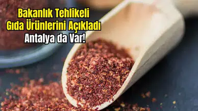 Antalya ve 5 İlde Sağlığı Tehdit Eden Gıdalar İfşa Edildi