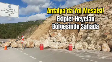 Kumluca-Kemer-Antalya Yoluna Dikkat!
