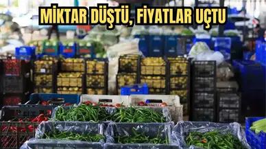 Antalya’da Sebze ve Meyvede Alarm Veriyor
