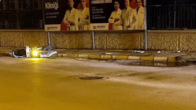 Yalvaç’ta Alkollü Motosiklet Sürücüsü Ağır Yaralandı