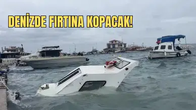 Antalya'da "9" Şiddetinde Fırtına Bekleniyor