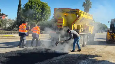 Aksu’da Şiddetli Yağış Sonrasında Altyapı Mesaisi
