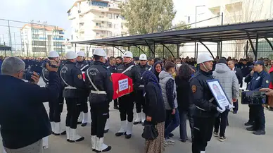 Gazipaşa Yasta, Polis Memuru Ali Kızıldağ Son Yolculuğuna Uğurlandı
