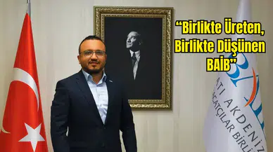 BAİB Başkan Adayı Ramazan Keskin Yol Haritasını Çizdi