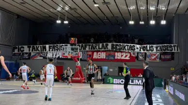 Beşiktaş’tan EuroCup Maçındaki Pankarta Sert epki