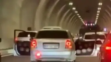 Alanya’da Tünelde Gösteri Yapmaya Çalışan Sürücüye Ceza Yağdı