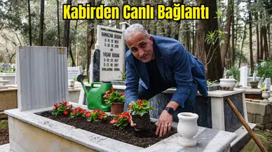 Antalya’da Mezar Bakımında Sıra Dışı Uygulama