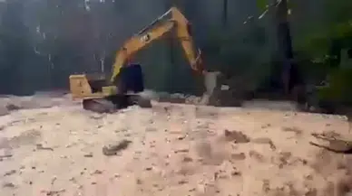 Isparta’nın Aşağı Gökdere Köyünü Sular Yuttu