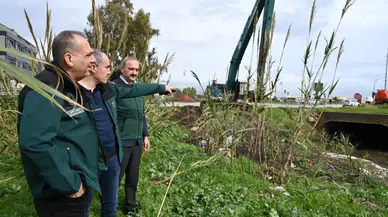 DSİ Ekipleri Antalya’da Etkili Olan Sağanak Karşı Sahada