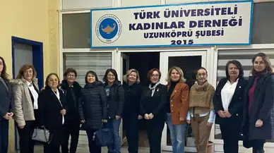 TÜKD Uzunköprü’de Seda Erbil Güven Tazeledi