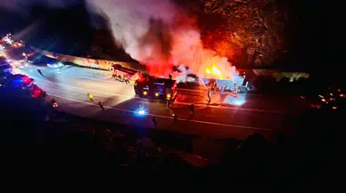 Antalya Yolunda Korku Dolu Anlar