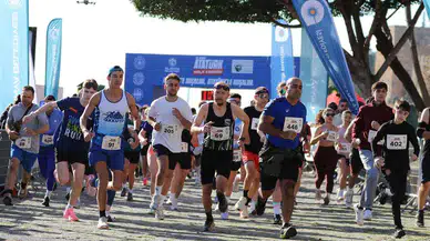 Alanya Atatürk İçin Koştu