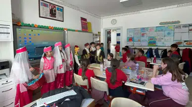 Kumluca’da Okul Koridorlarında Ramazan Şenliği