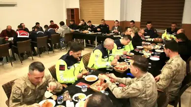 Alanya'da Jandarma Teşkilatı İftar Sofrasında Buluştu