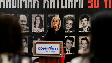 Konyaaltı’nda acının sergisi