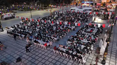 Burdur’da "Bedeli 100 Yıl Önce Ödenen" Anlamlı İftar Sofrası