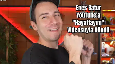 Antalyalı YouTuber Enes Batur Rekorla Geri Döndü!
