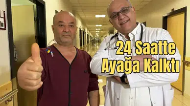Antalya’da Kalbi Durdurulmadan Baypas Olan Adam Sağlığına Kavuştu