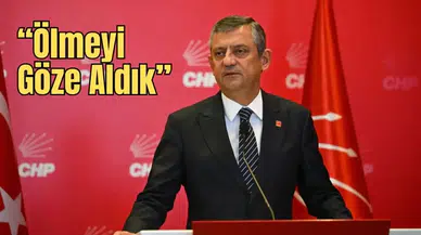 CHP Özgür Özel: “Ya AK Parti’ye Katıl Ya Hapse Atıl”