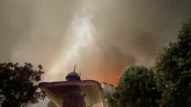 Topkapı Sarayı'ndaki tarihi restoranda yangın