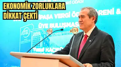 ATSO Başkanı Hacısüleyman'dan Kritik Açıklama!