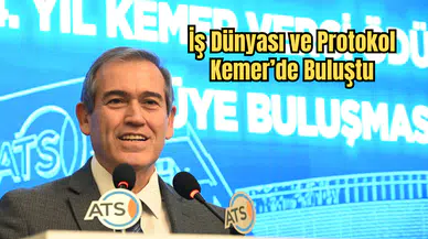 ATSO 144 Yaşında! Kemer’de Vergi Ödülleri Sahiplerini Buldu