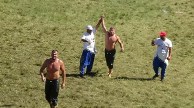 Tarihi Kırkpınar Yağlı Güreşleri’nin finalistleri İsmail Balaban ve Yusuf Can Zeybek oldu