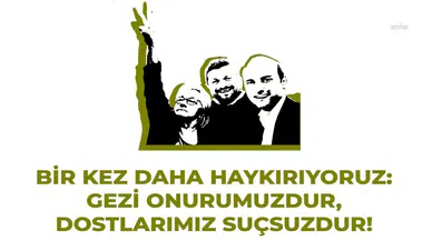 TMMOB ŞEHİR PLANCILARI ODASI’NDAN 'GEZİ DAVASI' AÇIKLAMASI