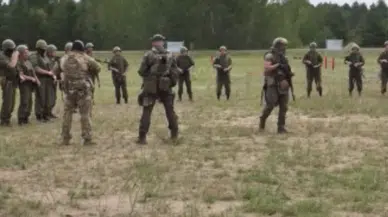 Wagner birlikleri Belarus’ta askeri eğitimlere başladı