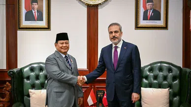 Bakan Fidan, Endonezya Savunma Bakanı Subianto ile görüştü