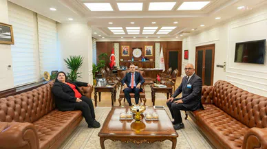 KESK yöneticileri Bakan Işıkhan'ı ziyaret etti