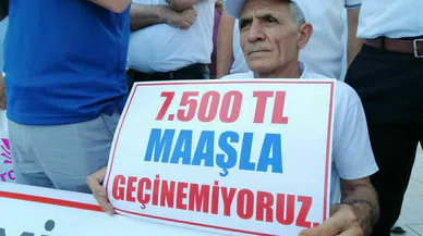 Yüzde 25'i protesto için yürümek isteyen emekliye engel
