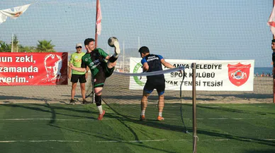   Alanya’da ayak tenisi turnuvası