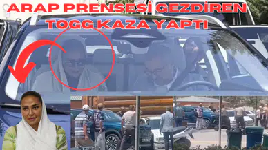 ARAP PRENSESİNİ GEZDİREN AKP'Lİ BAŞKAN TOGG'LA KAZA GEÇİRDİ