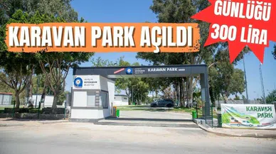 Karavan park açıldı 