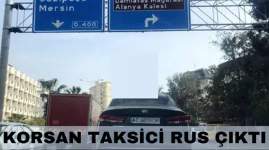 Savaştan kaçan Rus ve Ukraynalılar korsan taksicilik yaparken yakalandı