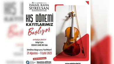 Konservatuar kayıtları 21 Ağustos’ta