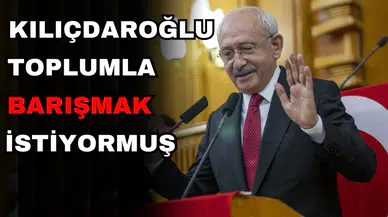 Kaybettiği seçimleri saymak için matematik profesörü gerektiren Kılıçdaroğlu toplumla barışmak istiyormuş muş!..