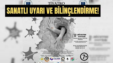 Sanatlı uyarı ve bilinçlendirme!