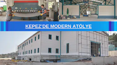 Kepez’de modern atölye
