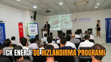 CK Enerji’de hızlandırma programı