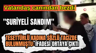 Tesettürlü kadını Suriyeli zannedip saldırdı