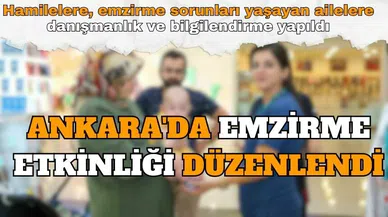ANKARA'DA EMZİRME ETKİNLİĞİ DÜZENLENDİ