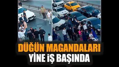 Düğün magandaları yine iş başında