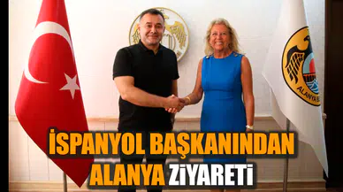 İspanyol başkanından Alanya ziyareti