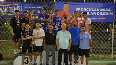 Ayak Tenisi ‘Zafer Kupası’ için oynandı 