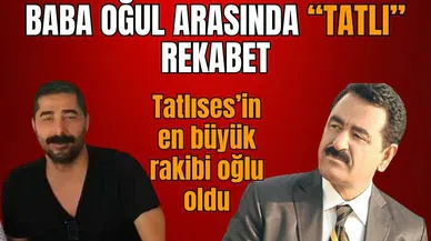 İbrahim Tatlıses'e oğlu rakip oldu