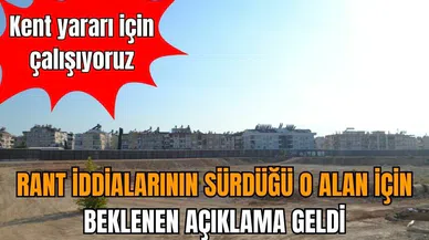 ŞPO’dan beklenen açıklama geldi: Kent yararı için çalışıyoruz